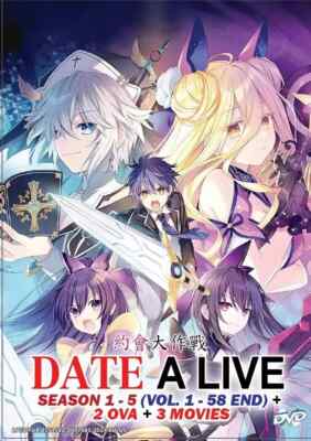 Date A Live Complete Collector Boxset (Season 1-5) Anime DVD [English Dub]