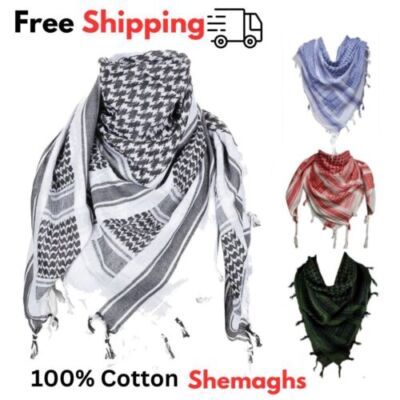 Shemagh Palestinese Nero E Bianco - Sciarpa Copricapo - Foto 2