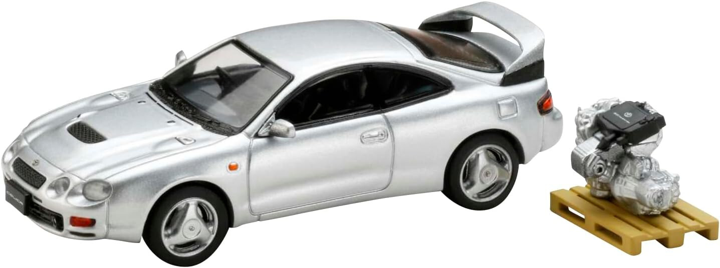 HJ64 164 TOYOTA CELICA GT-FOUR WRC EDITION серебристого цвета с дисплеем двигателя HJ641064AS 13990₽