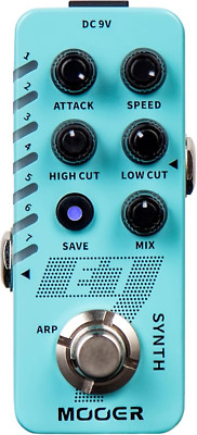 E7 Polyphonic Guitar Synth Pedal Electronic Synthesizer, 7 Guitar Synthesizer To