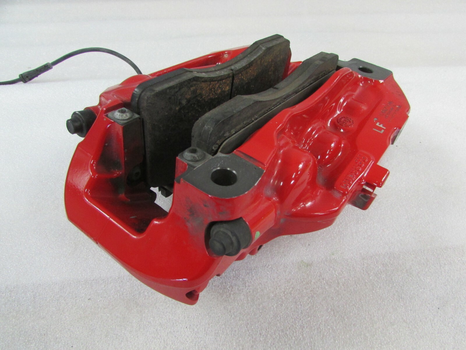 McLaren 720S, LH, Left Front Brake Caliper, Red, Used, P/N 14CA086CP