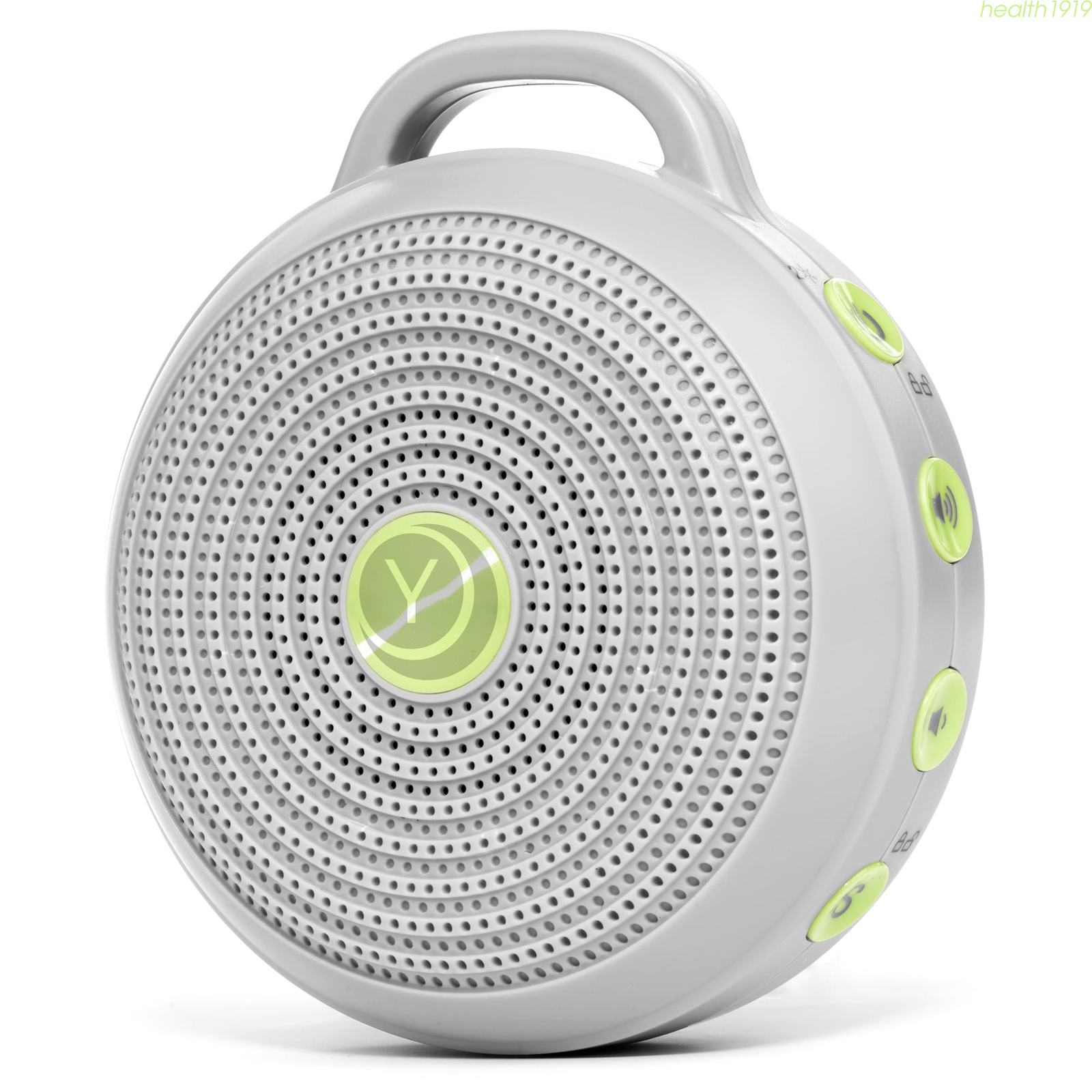 Portable White Noise Sound Sleep Sound Machine and Night Light for Babies, Gray-image
