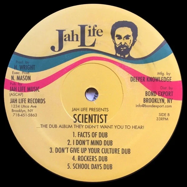 Scientist , The Dub Album They Didn’t Want You To Hear!  New Mint Sealed - Image 4 of 4