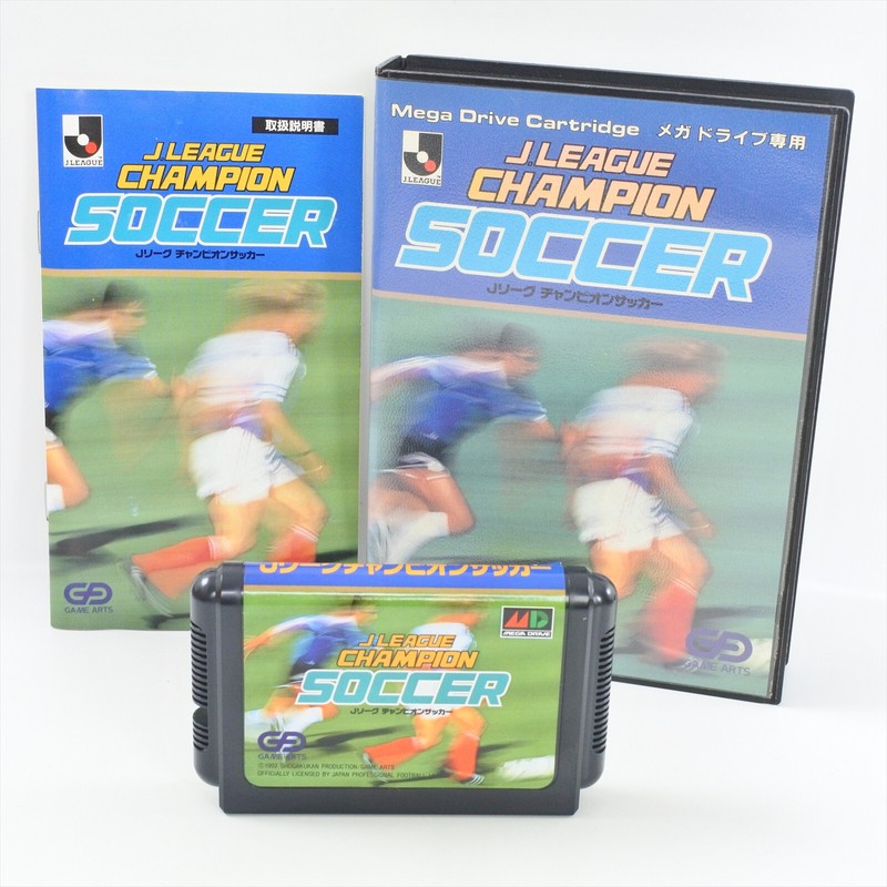 J LEAGUE CHAMPION SOCCER Mega Drive Sega 2202 md
