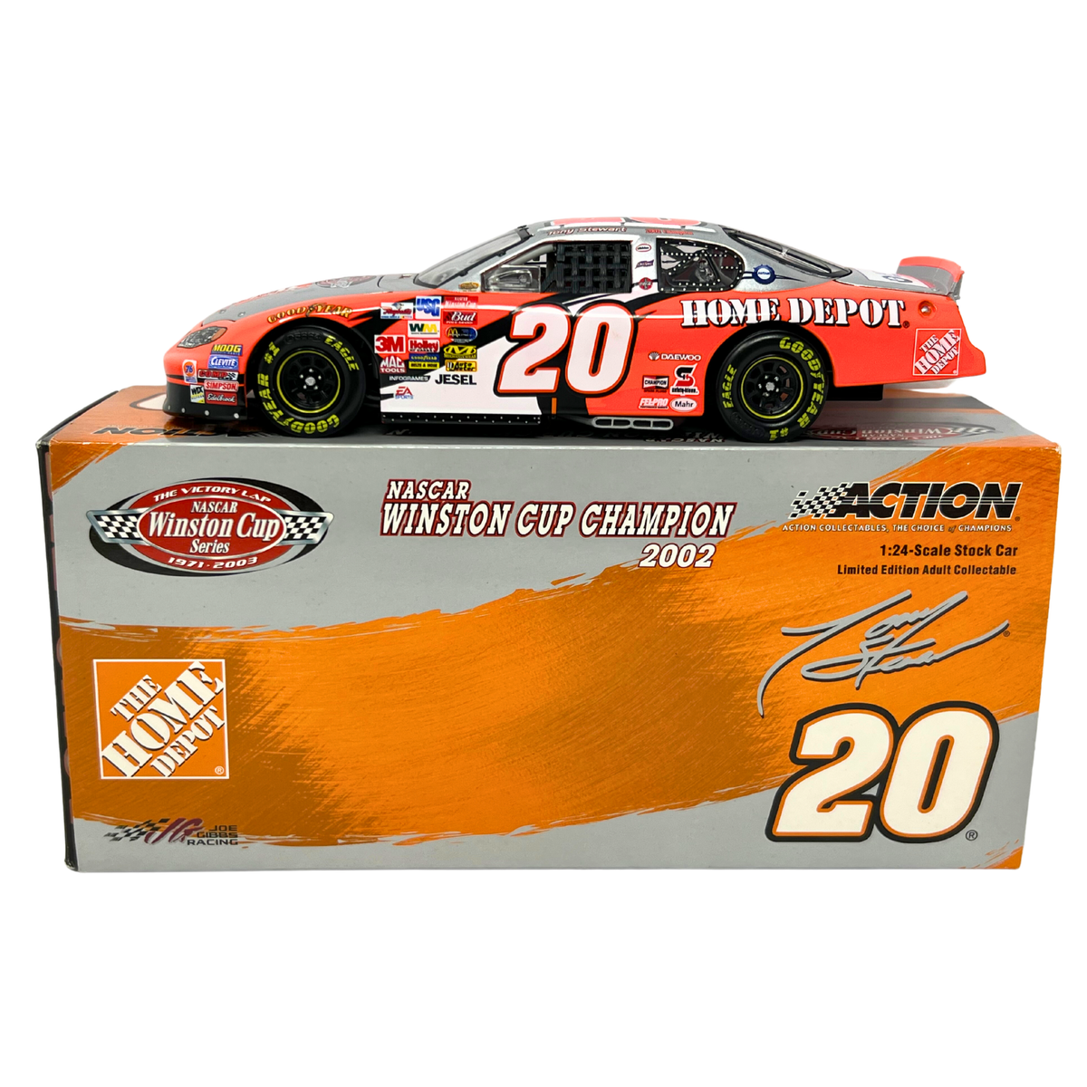 Action Nascar #20 Tony Stewart Home Depot Victory Lap GM Dealers 1