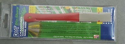 DMT D2F Dia-Sharp Mini Hone Diamond Knife Sharpener Stone Red Fine 600 Grit
