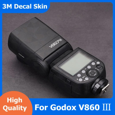 For Godox V860III V860 III Decal Skin Camera Flash Sticker Vinyl Wrap Film Coat