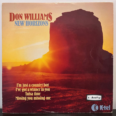 DON WILLIAMS - New Horizons (1979 UK Pressing) - 12'' Vinyl Record LP - EX