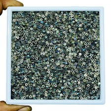 200 Pcs Natural Labradorite 2.3mm Round Cabochon Loose Gemstones Wholesale Lot
