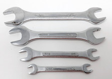 Drop Forged Set 4 Open End Wrenchs 3/4, 5/8, ...