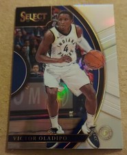 2017-18 Panini Select Basketball VICTOR OLADIPO #34 Silver Prizm SP Miami Heat