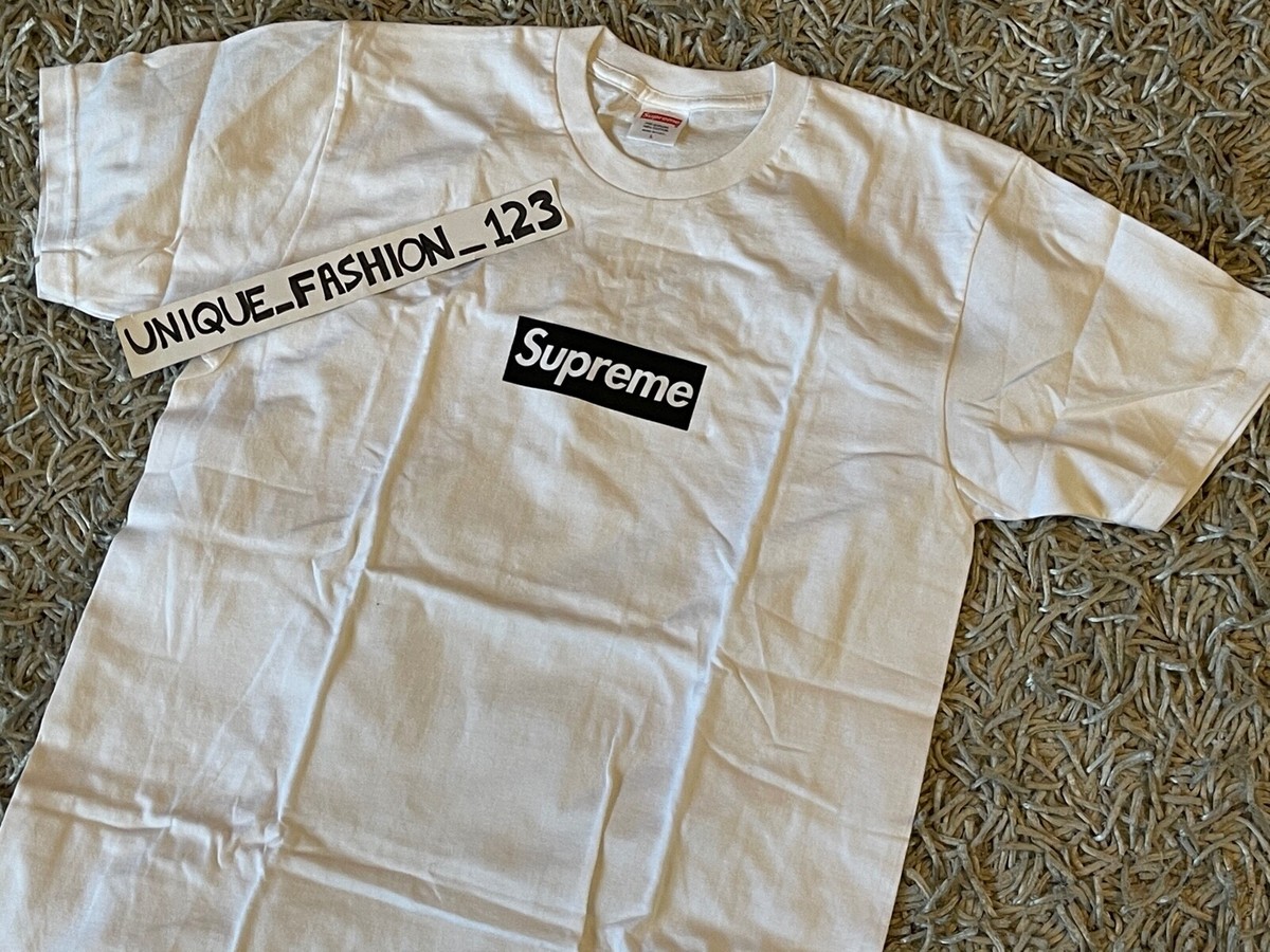 SUPREME PARIS BOX LOGO TEE JAMES LAVELLE L T-SHIRT BOGO STORE 