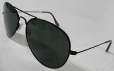 Vintage Foster Grant Sunglasses Black Metal Frame Lens