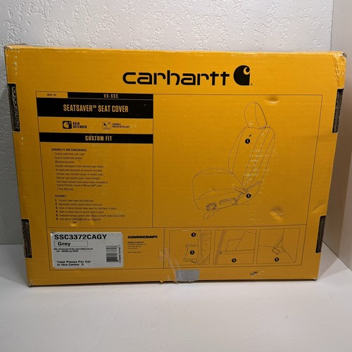 Covercraft SSC3372CAGY Carhartt SeatSaver Custom Gravel Seat Cover 2006-2009 Ram - Picture 6 of 15