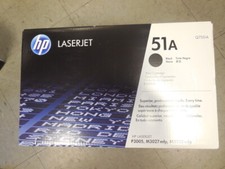 HP Laserjet Ink Q7551A Toner Cartridge Lot of 2