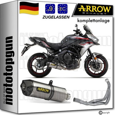 ARROW KOMPLETTANLAGE OP RACE-TECH ALUMINIUM C KAWASAKI VERSYS 650 2020 20