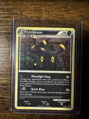Pokémon: Undaunted - Umbreon Holo w/ Focal Point Swirl and Hidden  Fart Swirl  