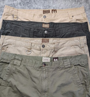 CE Schmidt Work Wear Cargo Shorts Mens Sz 44 Flat Front Lot Of 4 Pairs Summer 