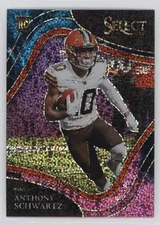 2021 Panini Select Field Level Cosmic Prizm Anthony Schwartz #370 Rookie RC