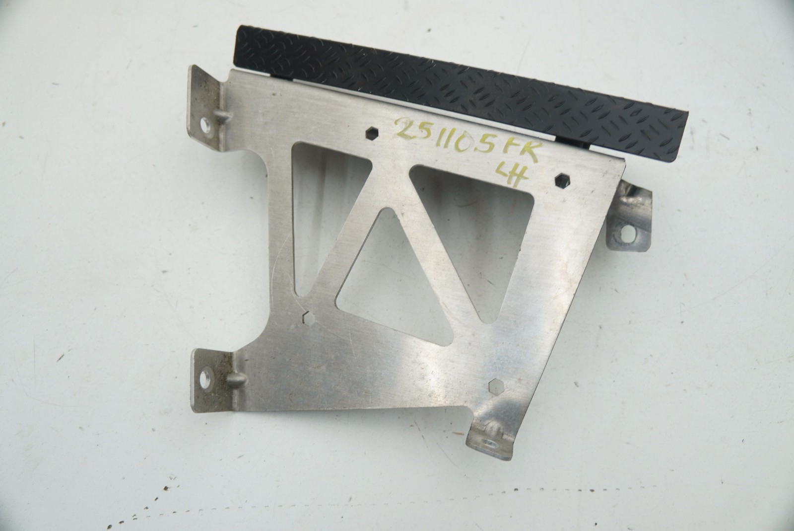 Front Left Dead Pedal Footrest Bracket Plate 83390700 Ferrari 458 Challenge