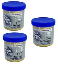 BL Worlds Of Curls Activator Original Gel Extra Dry 16.2oz X 3 Packs