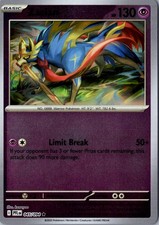 Zacian Reverse Holo 045/094 Rare Phantasmal Flames LP Pokemon Card