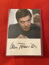 James Bond Autograph - Louis Jourdan - “Octopussy” Kamal Kahn. W/COA + Photo.