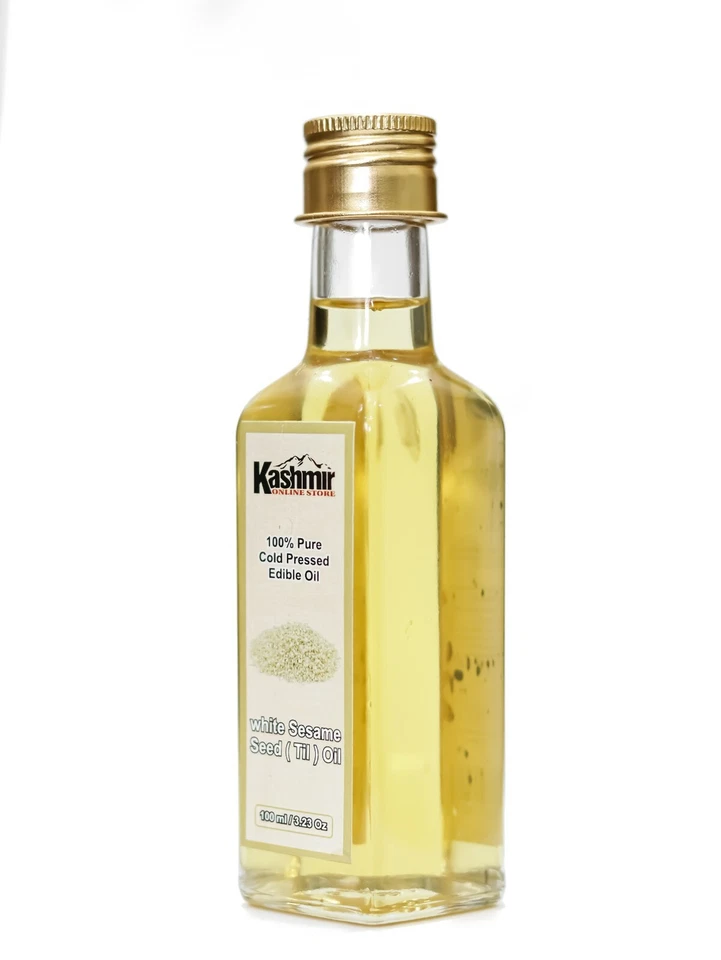 100% Pure And Natural Cold Pressed Press Edible White Sesame Oil 100ML. - Image 2 of 3