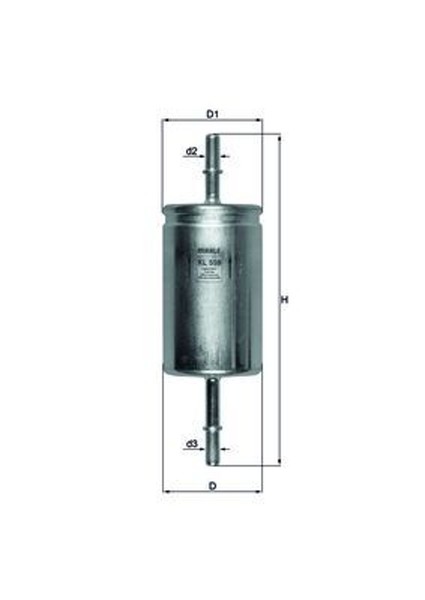 Kraftstofffilter Knecht KL 559 Leitungsfilter FüR Mazda Ford Volvo S40 C70 MAX 1-image