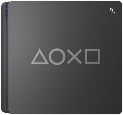 PS4 - Konsole Slim 1TB #Days of Play Grey Limited Edition ohne Zub. akzeptabel