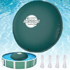 Large Round 10ft Pool Pillow for Winter - 0.4mm Thick PVC Pool Closing Pillow...