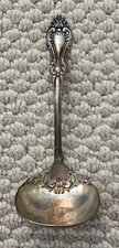 Wm. A. Rogers Silverplate Berry/Casserole Spoon 9in Art Nouveau Floral — listing 6