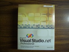 Microsoft Visual Studio .net Professional 2003 Windows 