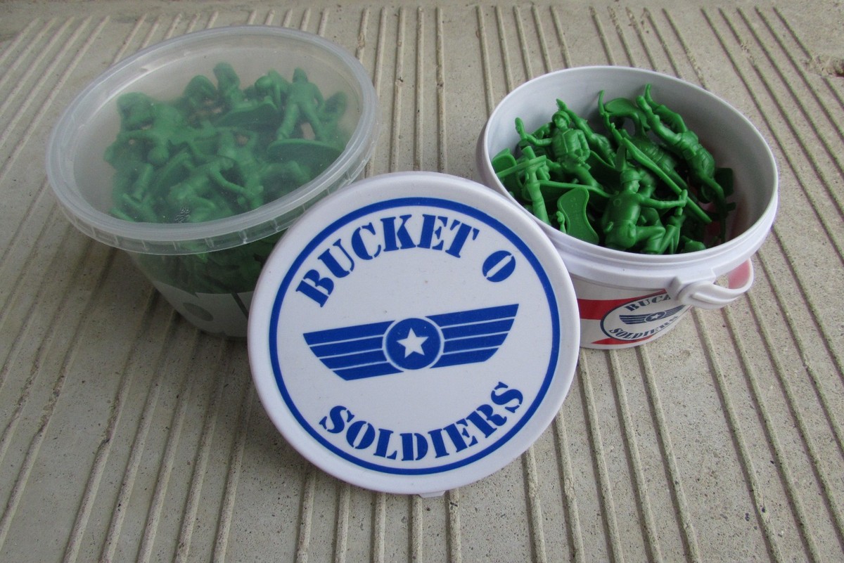 Disney Toy Story Bucket O Soldiers 63 Figures Disney Pixar | eBay