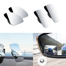 Lot de 2 rétroviseurs d'angle mort sans cadre pour camping-cars,