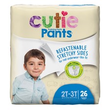 Cutie Pants Training Pants, 2T to 3T Case of 104