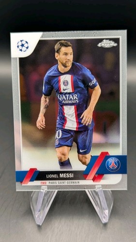 2023 Topps Chrome Lionel Messi #1 UEFA Champions League PSG
