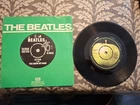 THE BEATLES "LET IT BE " 45 RPM VINYL SINGLE REISSUE 1976 VG+