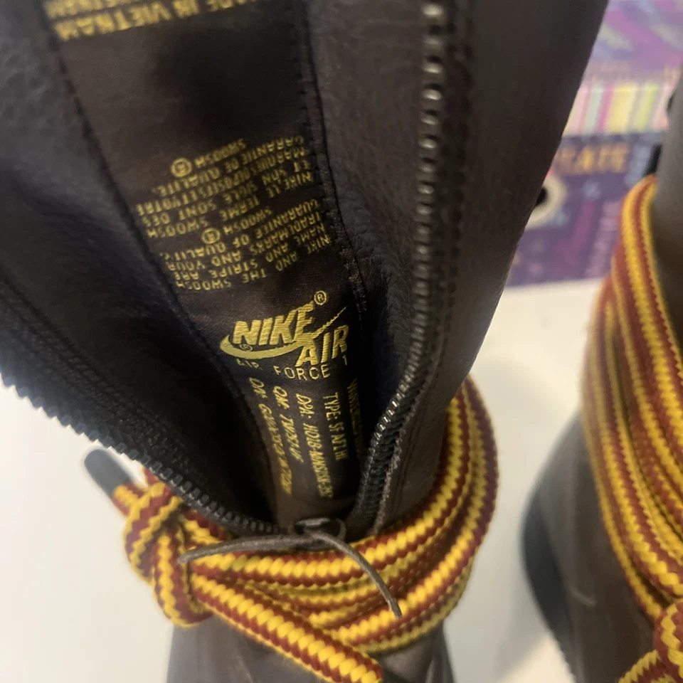 Nike SF Air Force 1 High Trainers AF1 Brown 2018 Women’s US Size 8 - Image 2 of 4