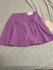 Blogilates Women's Criss Cross Slit High-Rise Skort - size M