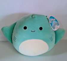 SQUISHMALLOW MAGGIE The 8" BEAUTIFUL, RARE Stingray Brand New With Tag Kellytoy