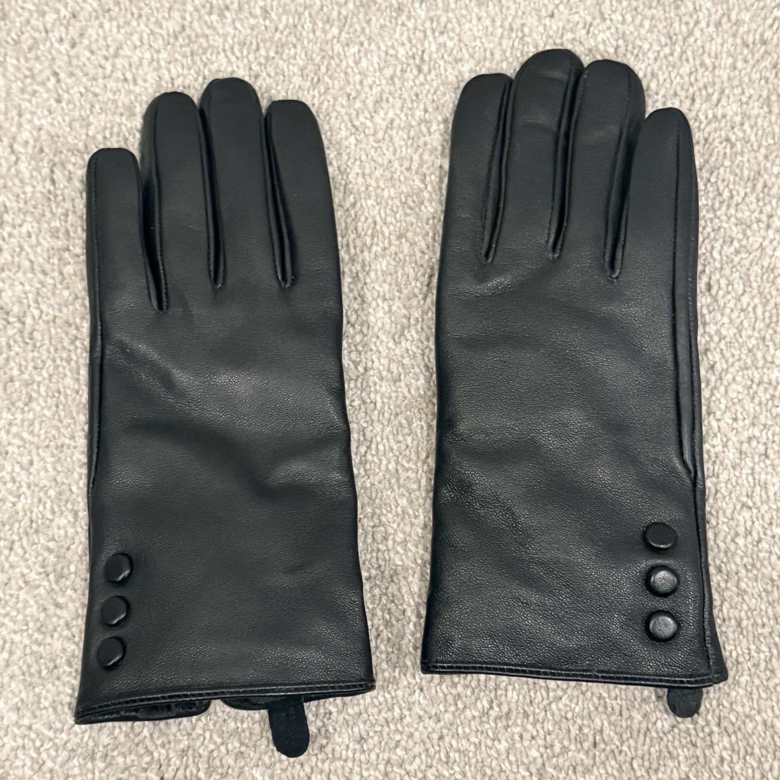 Denver Hayes Women's T-Max Insulated Leather Dress Gloves Black Size L $52.99