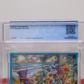 Nintendo Wii U POKEMON: POKKEN TOURNAMENT US VER - GRADED CGC 10 A++ NEW Sealed!