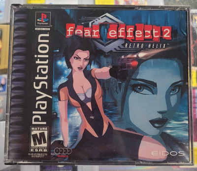 Fear effect 2 Retro Helix (Sony PlayStation 1 PS1, 2001) Complete CIB - Tested