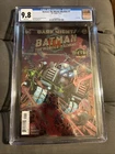 Batman The Murder Machine #1 CGC 9.8 Graded Foil Cover 2017 DC Comics