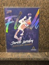2019 Panini Luminance Flash Jarvis Landry #F16 Browns Insert
