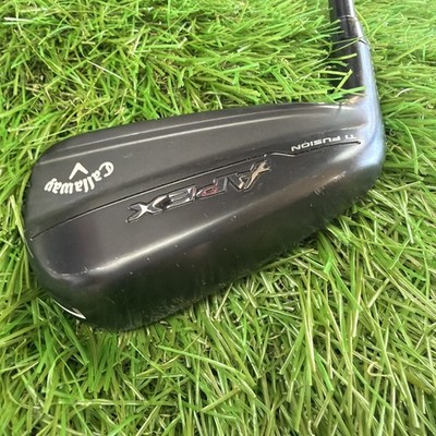 Callaway Apex Forged 7 Iron Black Shadow TI Fusion LH DynamicGold Stiff Flex 37''