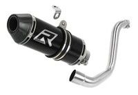 Passend FüR KTM 200 Duke 2011 - 2016 SchalldäMpfer Auspuff HP3 Schwarz Dominator
