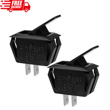 PIHIL 2-Pack Furnace Interlock Door Switch Compatible with Goodman Black