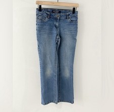 Mini Boden Girl  s Medium Wash Bootcut Jeans Size 12Y